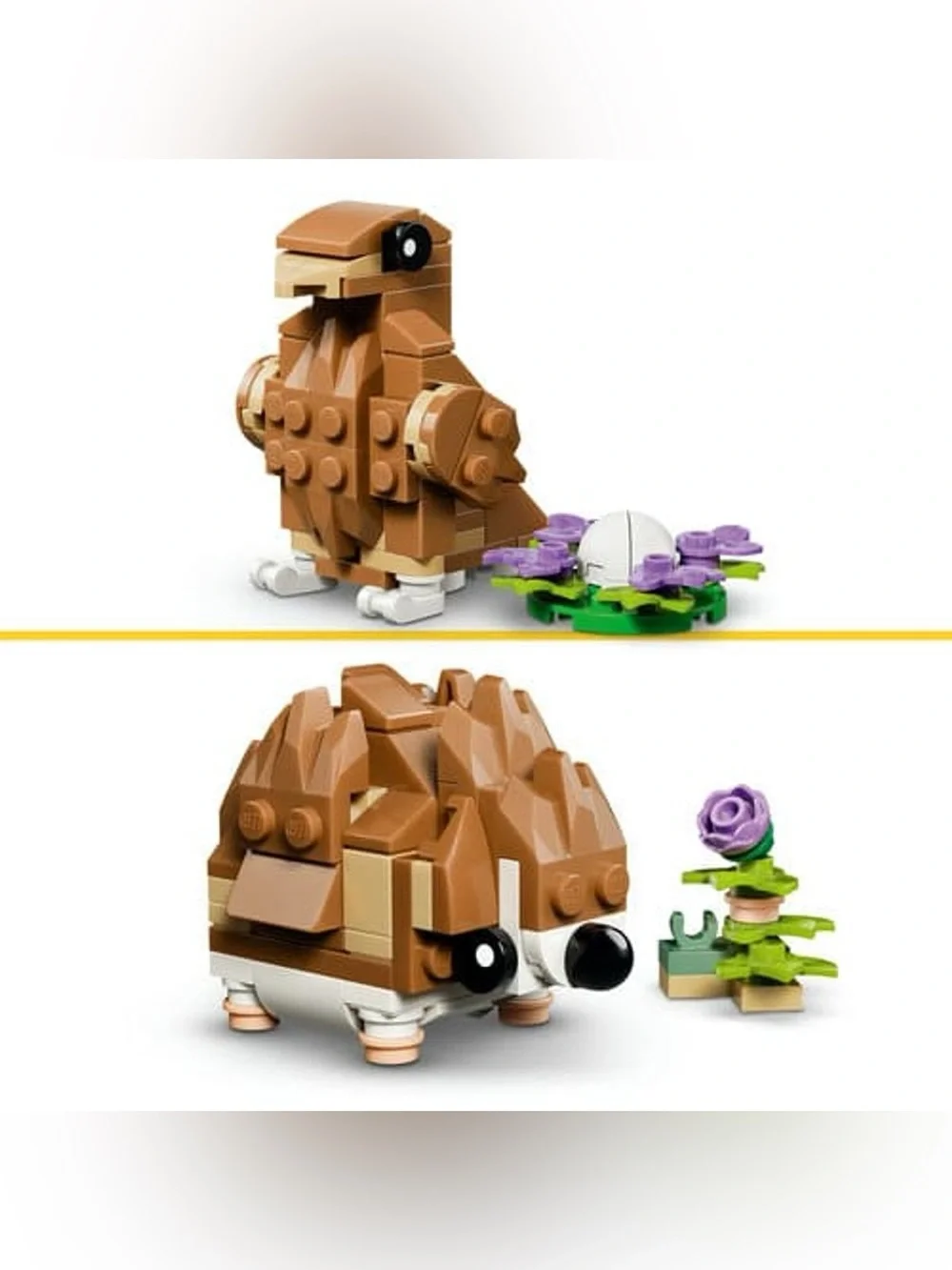 💛LEGO Creator 3 in 1 Cute Hamster with a Flower Building Toy for Girls & Boys